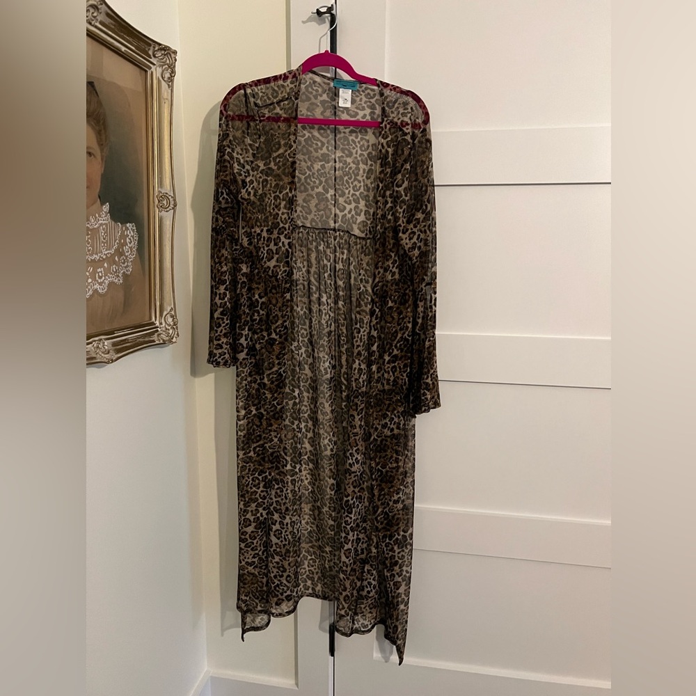 Leopard kimono